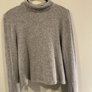 Grey turtleneck